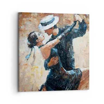 Canvas picture - Rudolf Valentino Style - 70x70 cm