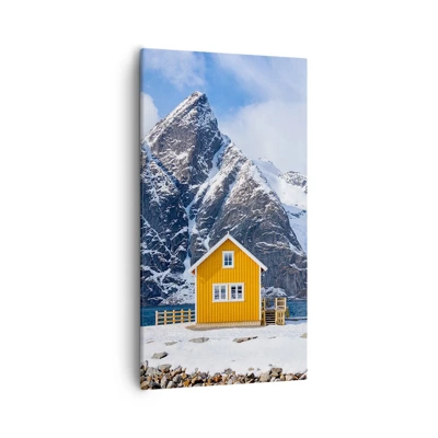 Canvas picture - Scandinavian Holiday - 55x100 cm