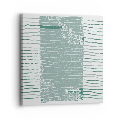 Canvas picture - Sea Abstract - 40x40 cm