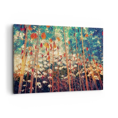 Canvas picture - Secret Life of Leaves - 120x80 cm