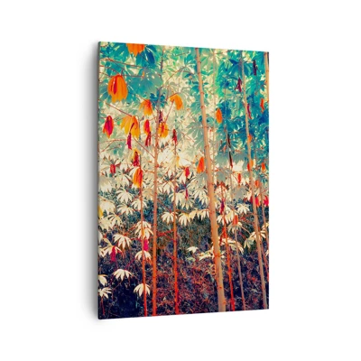 Canvas picture - Secret Life of Leaves - 70x100 cm