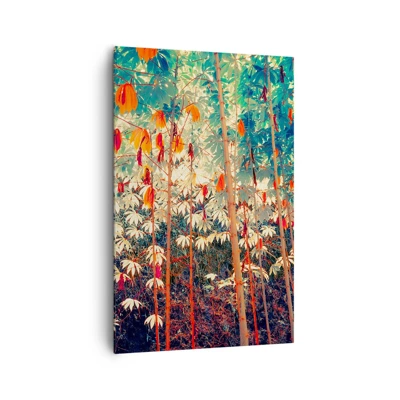 Canvas picture - Secret Life of Leaves - 80x120 cm