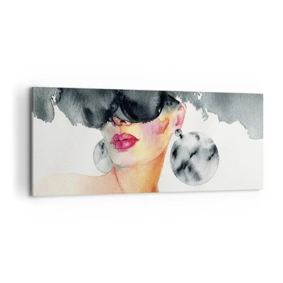 Canvas picture - Secret of Elegance - 100x40 cm