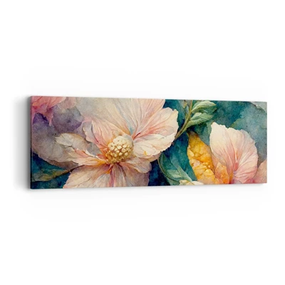 Canvas picture - Sheer Subtelty - 90x30 cm