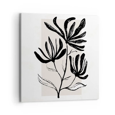 Canvas picture - Sketch for a Herbarium - 50x50 cm