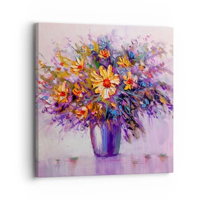 Canvas picture - Smells Sweet, Looks Sweet - 30x30 cm