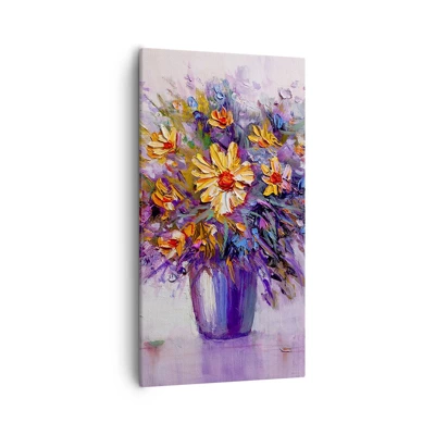 Canvas picture - Smells Sweet, Looks Sweet - 55x100 cm