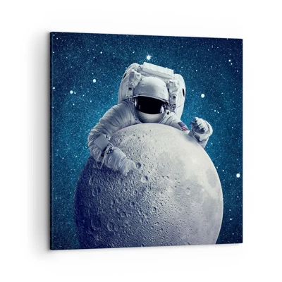 Canvas picture - Space Joker - 50x50 cm