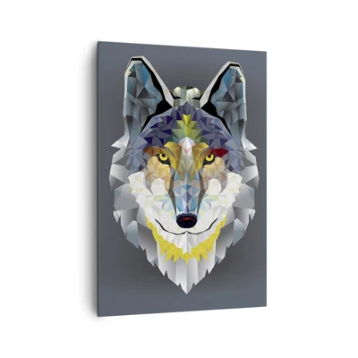 Canvas picture - Speaking of the Wolf - 70x100 cm