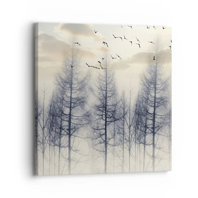 Canvas picture - Spirits of the Forest - 30x30 cm