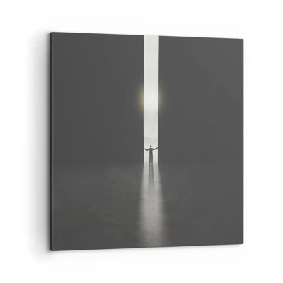 Canvas picture - Step to Bright Future - 50x50 cm