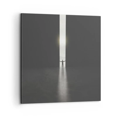 Canvas picture - Step to Bright Future - 60x60 cm