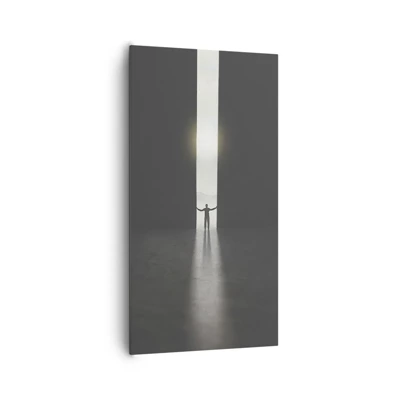 Canvas picture - Step to Bright Future - 65x120 cm