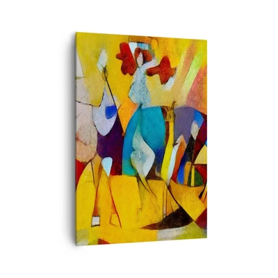 Canvas picture - Sun -Life - Happiness - 70x100 cm