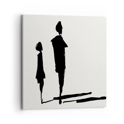 Canvas picture - Surely Together? - 70x70 cm