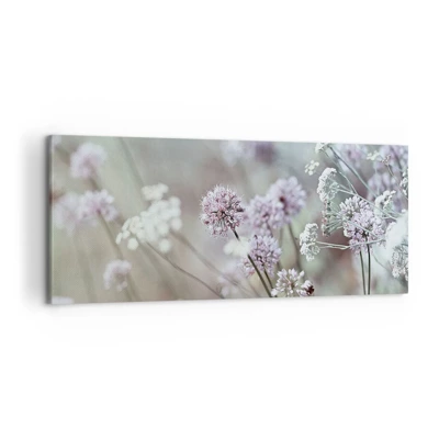 Canvas picture - Sweet Filigrees of Herbs - 120x50 cm