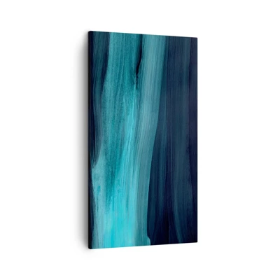 Canvas picture - Swim with the Flow - 45x80 cm