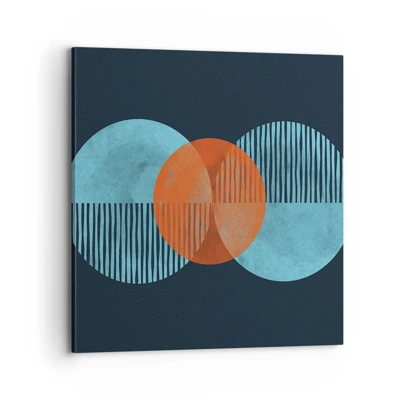 Canvas picture - Symmetrical Composition - 70x70 cm