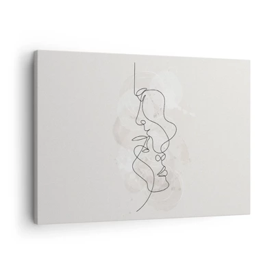 Canvas picture - Tangled up in an Embrace - 70x50 cm