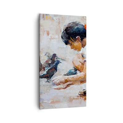 Canvas picture - The Little Ones - 55x100 cm