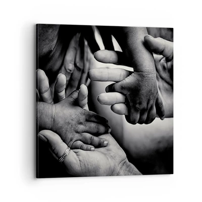 Canvas picture - To be a Man - 70x70 cm