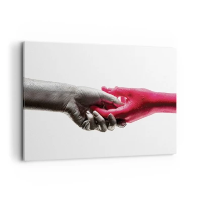 Canvas picture - Together, although Different - 100x70 cm