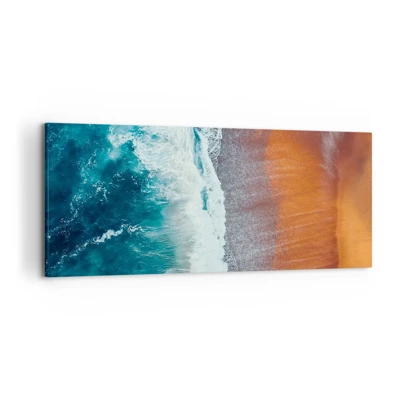 Canvas picture - Touch of the Ocean - 120x50 cm