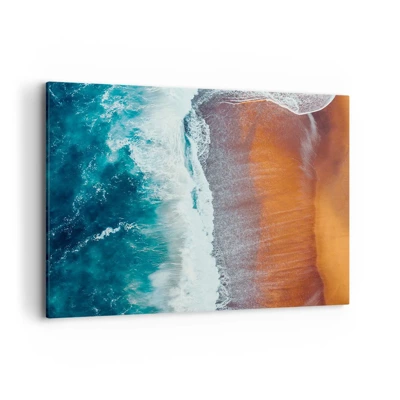 Canvas picture - Touch of the Ocean - 120x80 cm