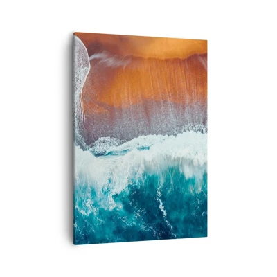 Canvas picture - Touch of the Ocean - 50x70 cm