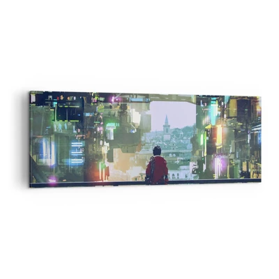 Canvas picture - Two Worlds - 140x50 cm