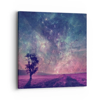 Canvas picture - Under Magical Sky - 40x40 cm