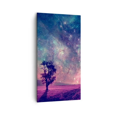 Canvas picture - Under Magical Sky - 55x100 cm