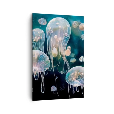 Canvas picture - Underwater Ball - 80x120 cm