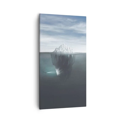 Canvas picture - Underwater Secret - 55x100 cm