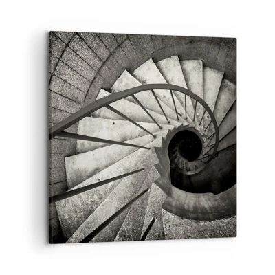 Canvas picture - Up the Stairs and Down the Stairs - 60x60 cm