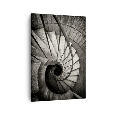 Canvas picture - Up the Stairs and Down the Stairs - 70x100 cm