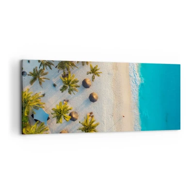 Canvas picture - Welcome to Paradise - 120x50 cm