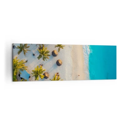 Canvas picture - Welcome to Paradise - 160x50 cm