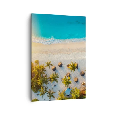 Canvas picture - Welcome to Paradise - 70x100 cm