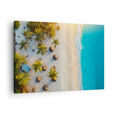 Canvas picture - Welcome to Paradise - 70x50 cm