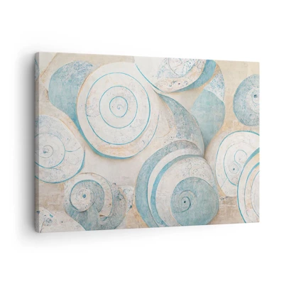 Canvas picture - What Does a Shell Hide? - 70x50 cm