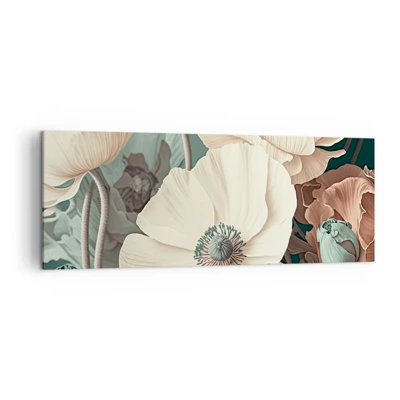 Canvas picture - Whisper of the Poppies - 140x50 cm