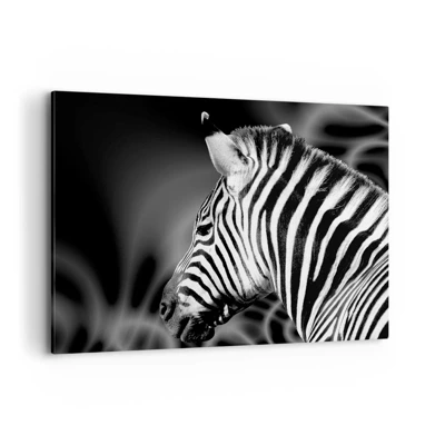 Canvas picture - White Is White, and Black Is Black - 120x80 cm