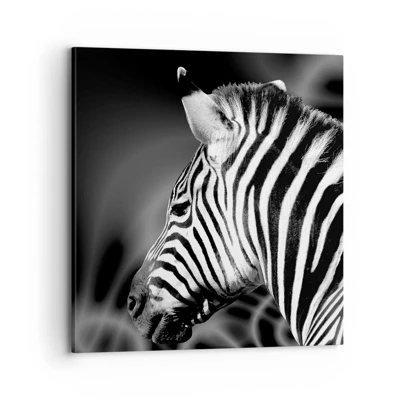 Canvas picture - White Is White, and Black Is Black - 70x70 cm