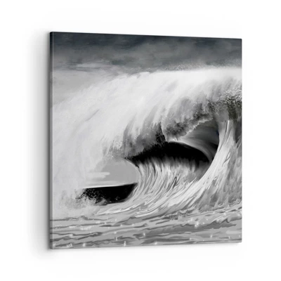 Canvas picture - Wrath of the Ocean - 60x60 cm