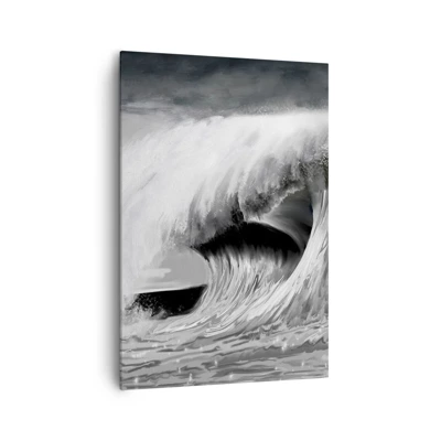 Canvas picture - Wrath of the Ocean - 70x100 cm