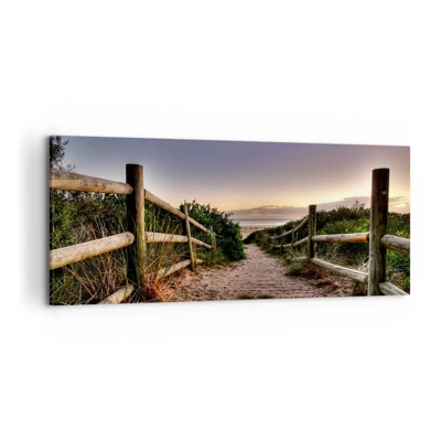 Canvas picture - You Can See the Destination - 120x50 cm