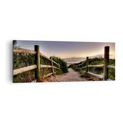 Canvas picture - You Can See the Destination - 140x50 cm