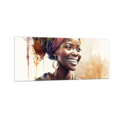 Glass picture - African Queen - 100x40 cm