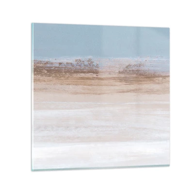 Glass picture - Ambiguous Landscape - 50x50 cm